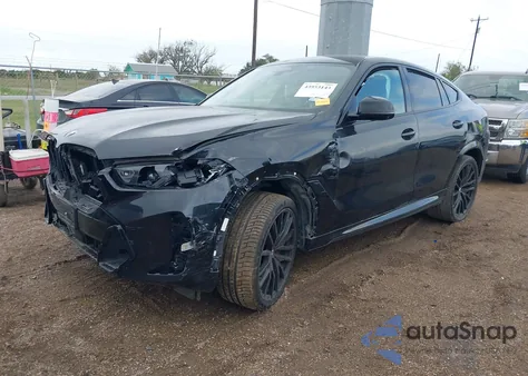 2024 BMW X6 xDrive40I из США, поврежденный, VIN 5UX33EX0XR9S29459